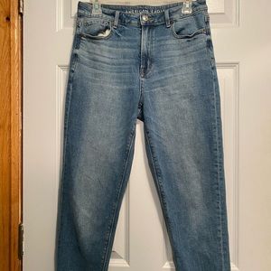 American eagle mom jeans size 4